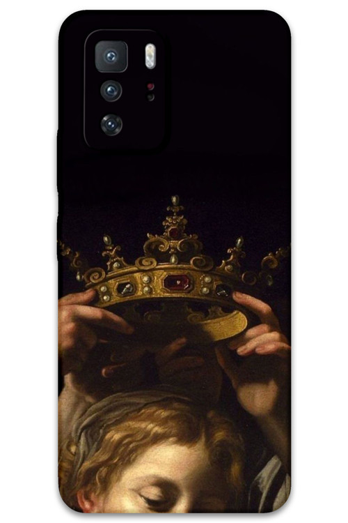 Poco X3 Gt Uyumlu Retro Desenli Telefon Kılıfı + Ekran Koruyucu - 5833
