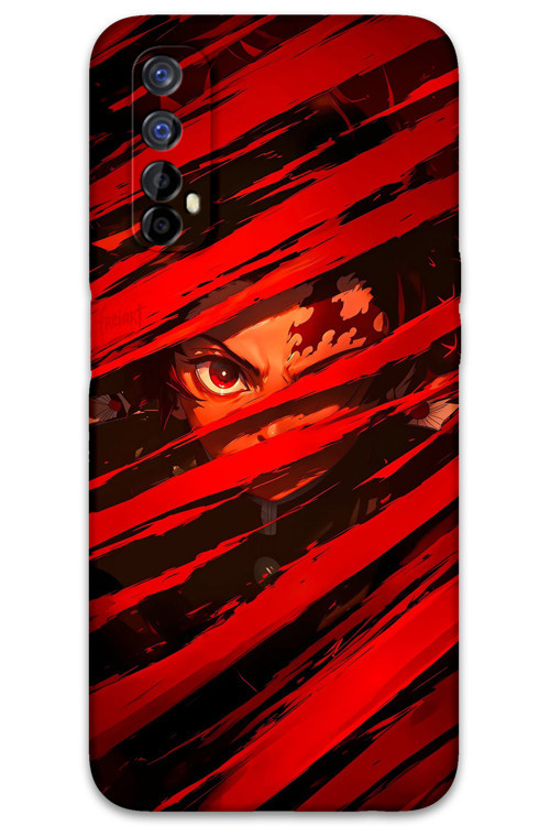 Realme 7 Uyumlu Anime Desenli Telefon Kılıfı + Ekran Koruyucu - 5897