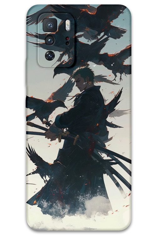 Poco X3 Gt Uyumlu Anime Desenli Telefon Kılıfı + Ekran Koruyucu - 5892