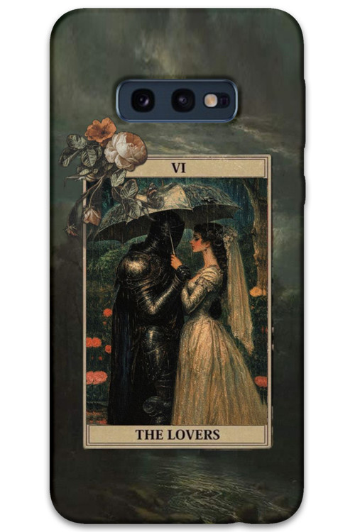 Galaxy S10E Uyumlu Retro Desenli Telefon Kılıfı + Ekran Koruyucu - 5846