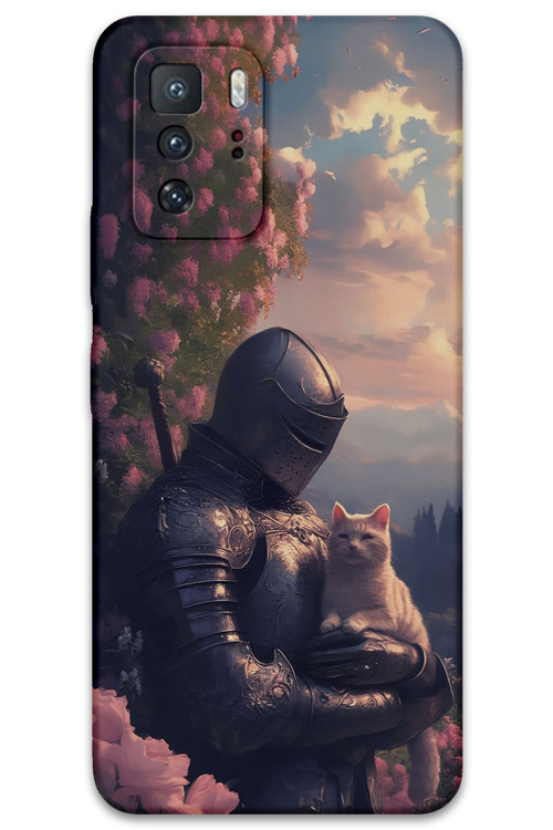 Poco X3 Gt Uyumlu Retro Desenli Telefon Kılıfı + Ekran Koruyucu - 5845