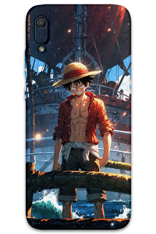 Huawei Y6 2019 Uyumlu Anime Desenli Telefon Kılıfı + Ekran Koruyucu - 5890