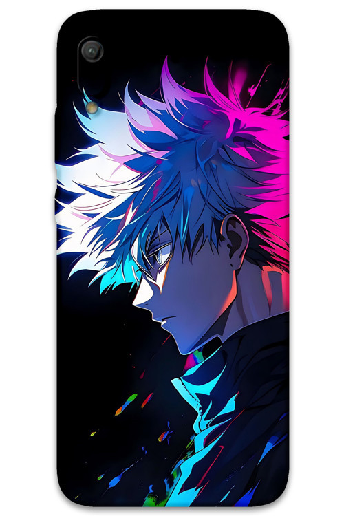 Huawei Y6 2019 Uyumlu Anime Desenli Telefon Kılıfı + Ekran Koruyucu - 5906