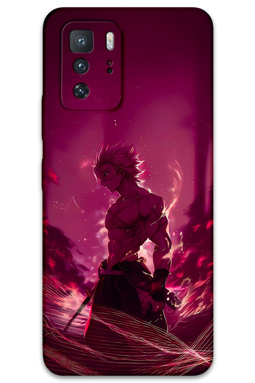 Poco X3 Gt Uyumlu Anime Desenli Telefon Kılıfı + Ekran Koruyucu - 5905