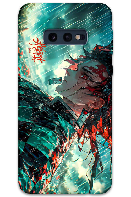 Galaxy S10E Uyumlu Anime Desenli Telefon Kılıfı + Ekran Koruyucu - 5909