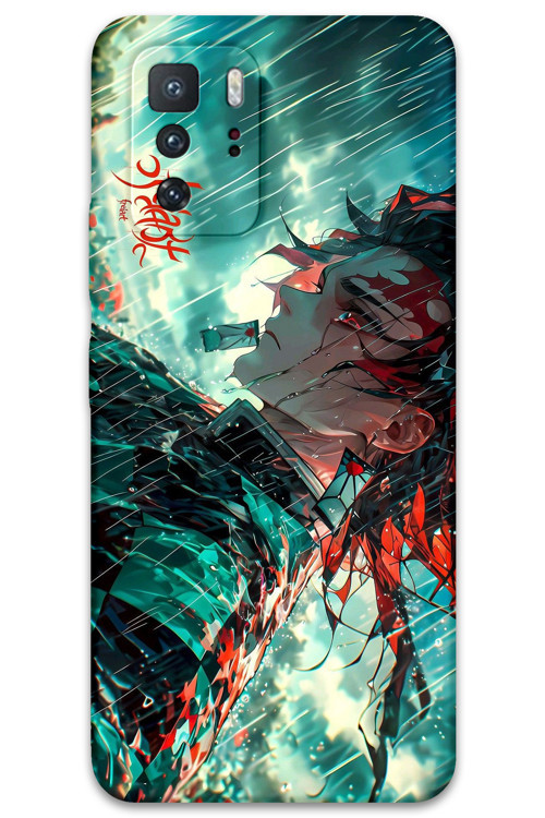 Poco X3 Gt Uyumlu Anime Desenli Telefon Kılıfı + Ekran Koruyucu - 5909