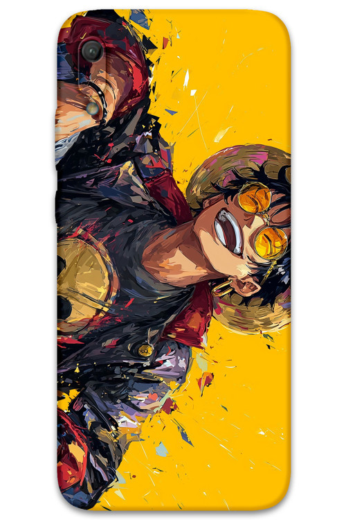 Huawei Y6 2019 Uyumlu Anime Desenli Telefon Kılıfı + Ekran Koruyucu - 5916