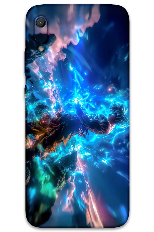 Huawei Y6 2019 Uyumlu Anime Desenli Telefon Kılıfı + Ekran Koruyucu - 5917