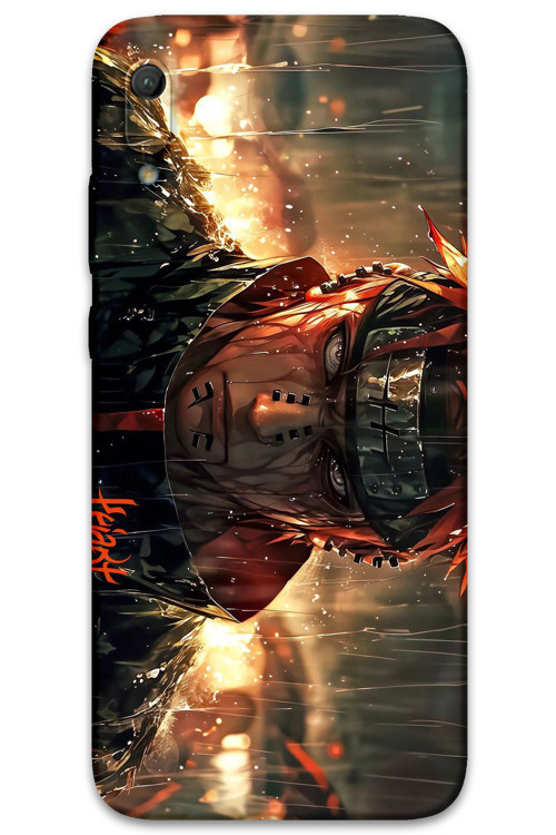 Huawei Y6 2019 Uyumlu Anime Desenli Telefon Kılıfı + Ekran Koruyucu - 5925