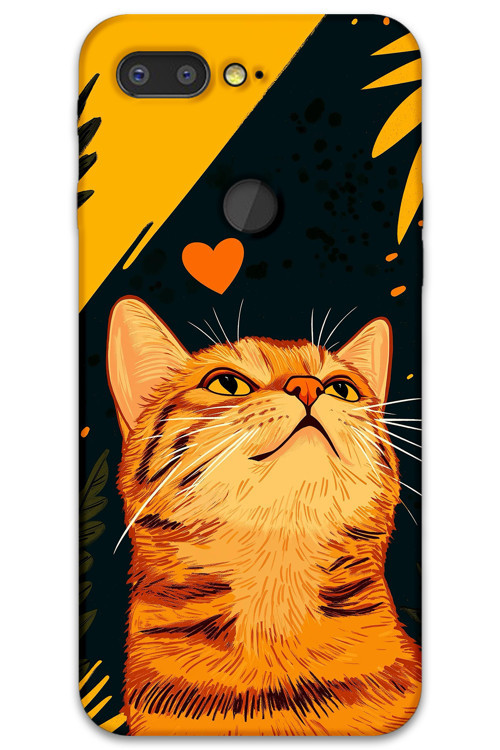 Gm 9 Pro Uyumlu Kedi Desenli Telefon Kılıfı + Ekran Koruyucu - 5783