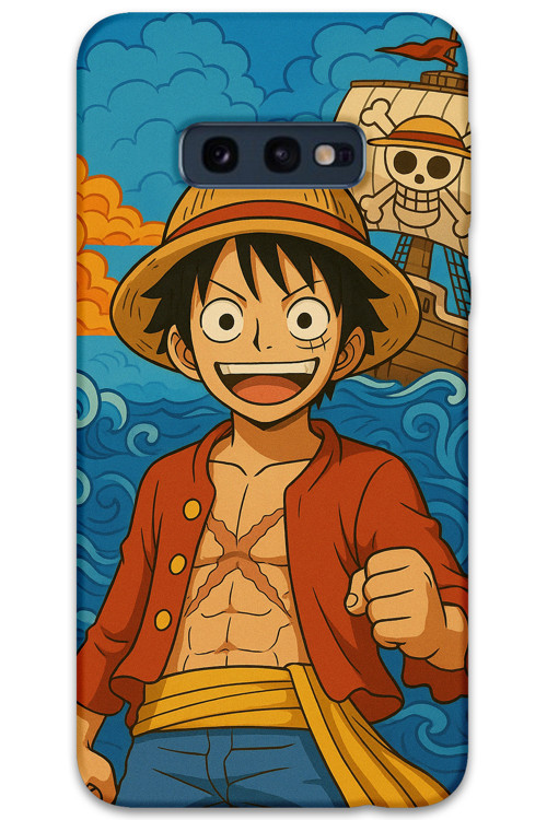 Galaxy S10E Uyumlu Anime Desenli Telefon Kılıfı + Ekran Koruyucu - 5753