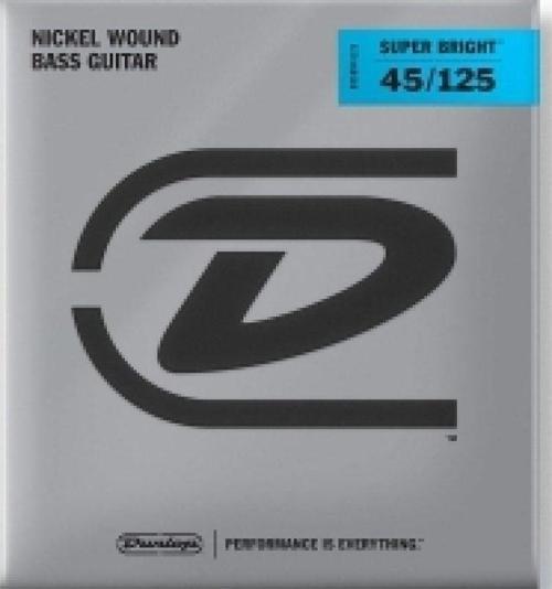 DBSBN45125 Super Bright Nickel Wound 5 Telli Bas Gitar Teli (45-125)