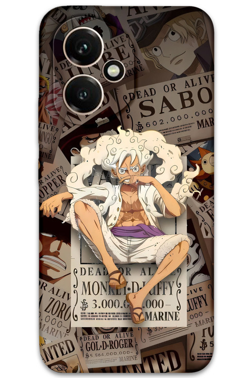 Honor 400 Uyumlu Anime Desenli Telefon Kılıfı + Ekran Koruyucu - 5887