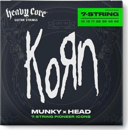 KRHCN1065-7 Korn Heavy Core Takım Elektro Gitar Teli (10/65 - 7/s)