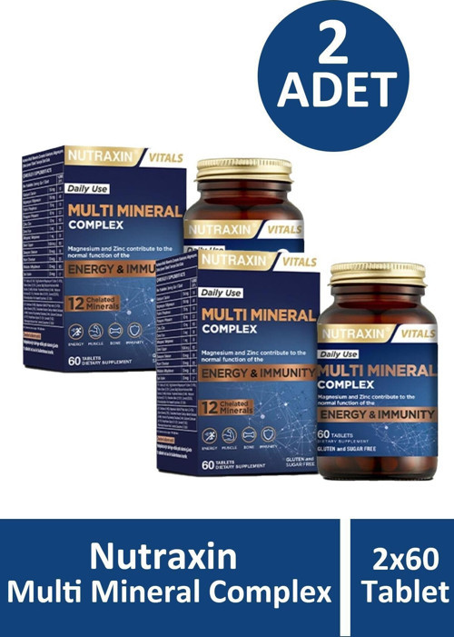 Multi Mineral Complex 60 Tablet 2 Adet