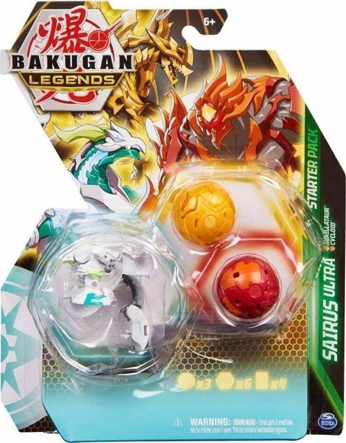 Bakugan Legends Başlangıç Paketi - Sairus Oyuncak Bakugan Sairus Figür Bakugan Oyuncak