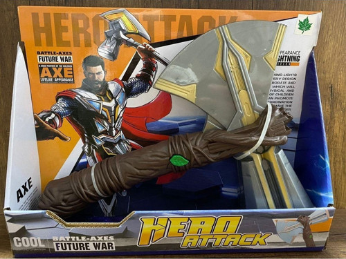 Thor Balta Avengers Thor Balta Sesli Işıklı Oyuncak Thorun Baltası Thor Çekiç