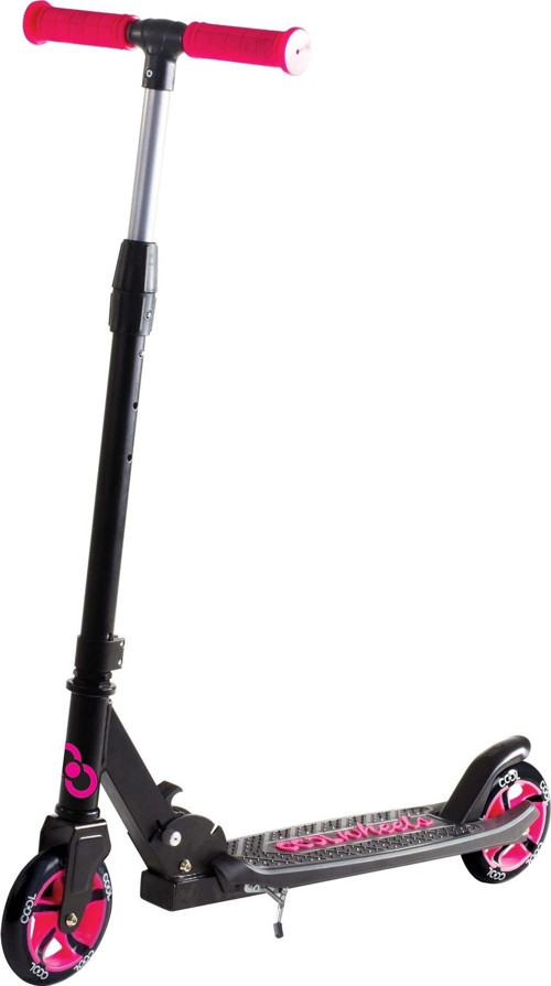 Cool Wheels Pembe Katlamalı 2 Tekerlekli Dev Teker Scooter ( 8 Yaş) Oyuncak Çocuk Scooter
