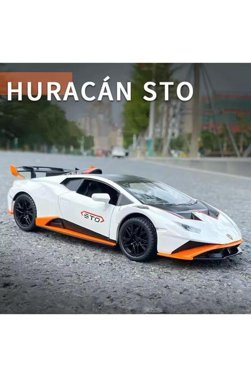 1:24 Lamborghini Huracan Sto Diecast Model Araba Açılan Kapılar Lamborghini Model Araba