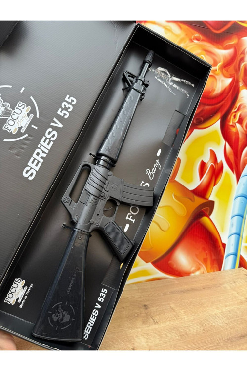 Komando Tüfeği 65Cm Oyuncak Uzun Namlulu Silah Kapsül Patlatan Silah Pubg M4A1 Silah