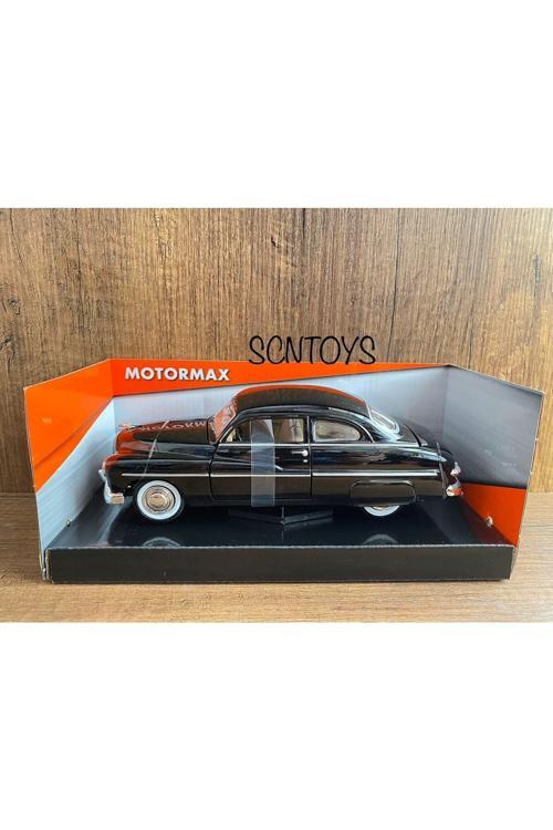 1:24 1949 Mercury Coupe Siyah Eski Klasik Arabalar Mercury Coupe 1949 Kapı Bagaj Kaput Açılır