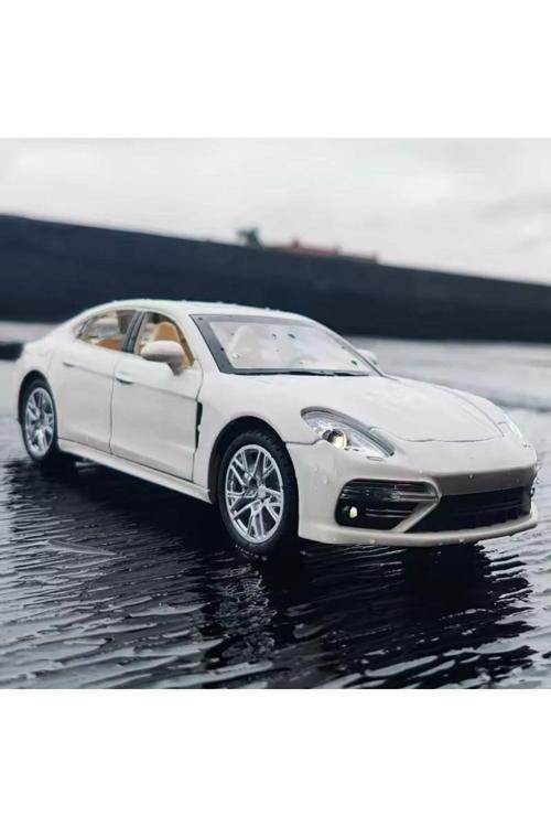 1:24 Porsche Panemera Diecast Araba Sesli Işıklı Koleksiyonluk Porsche Panamera Araba