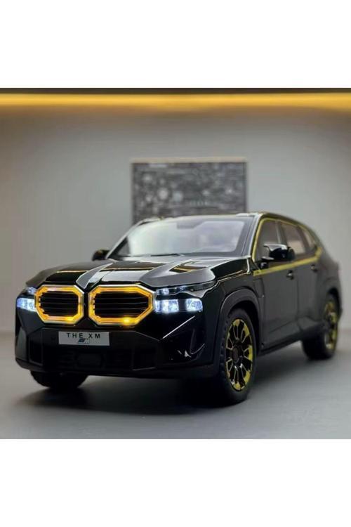 Bmw Xm Siyah Diecast Model Araba 1:24 Kapılar Bagaj Kaput Açılır Pilsiz Bmw İx Araba