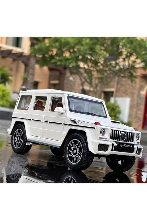 Mercedes Benz Brabus G 63 Jip Diecast Koleksiyon Araba Mercedes G63 Jip 1:24 Kapılar Açılır