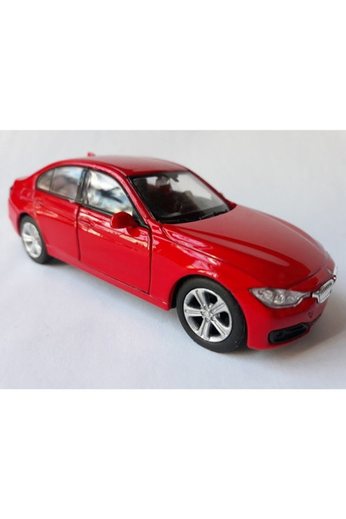 Bmw Metal Araba 335İ Diecast Collectıon Kırmızı 1:36 Ölçek 11,5 Cm