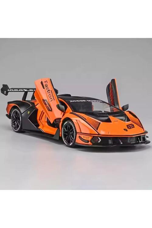 1:24 Lamborghini Essenza Scv12 Turuncu Oyuncak Lamborghini Diecast Araba