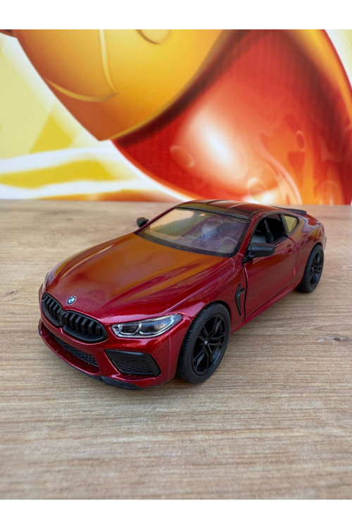 Bmw M8 Coupe Diecast Metal Araba Kapıları Açılır Çekbırak Bmw M8 Diecast,Metal Model Oyuncak Araba
