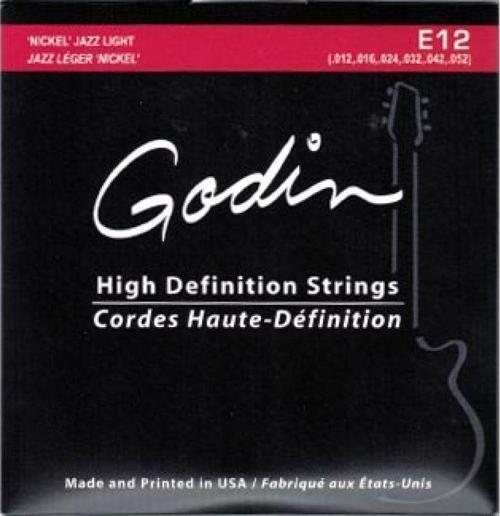 Jazz Light E12 - Nickel Wound Elektro Gitar Takım Teli (12-52)