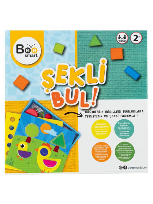 Şekli Bul Oyun Seti - Standart Standart