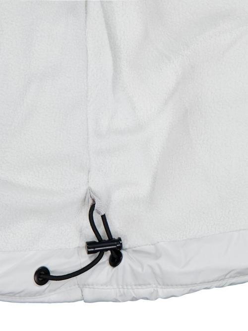 Kapşonlu Şişme 6-9 Yaş Mont - Gri 7-8 Yaş