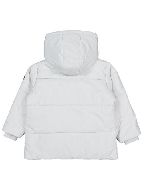 Kapşonlu Şişme 10-13 Yaş Mont - Gri 10-11 Yaş