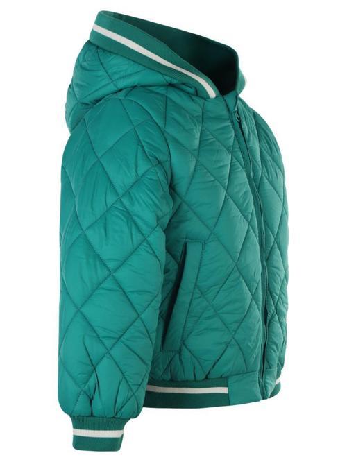 Ribanalı 2-5 Yaş Mont - Yeşil 2-3 Yaş