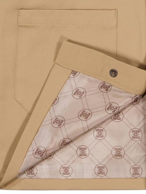 Gömlek Yaka 6-9 Yaş Mont - Bej 9-10 Yaş