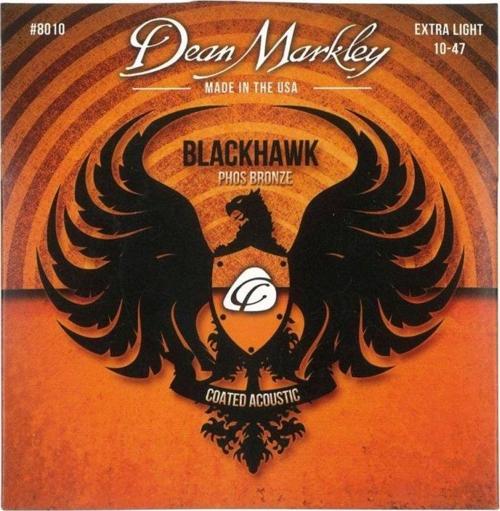 Blackhawk 8010 Kaplamalı Extra Light Akustik Gitar Takım Tel