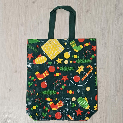 Jüt Yılbaşı Çantası 38,5x44,5x11,5cm YEŞİL