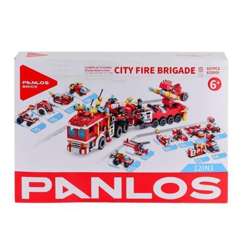 BFS P633009 Panlos Şehir İtfaiyesi 557 Parça Blok Seti -Vagon life