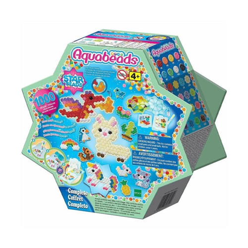 BFS 31601 AquaBeads StarBead Başlangıç Seti 1000 parça boncuk +4 yaş