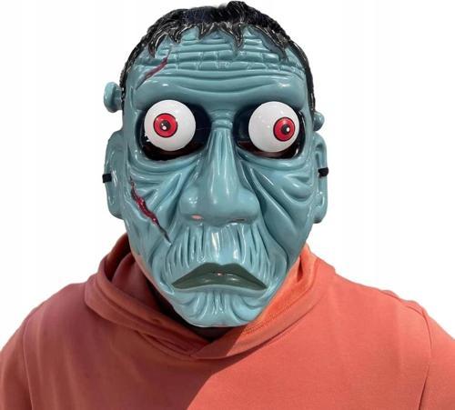 BFS   Frankenstein Temalı Sallanan Oynar Gözlü Maske