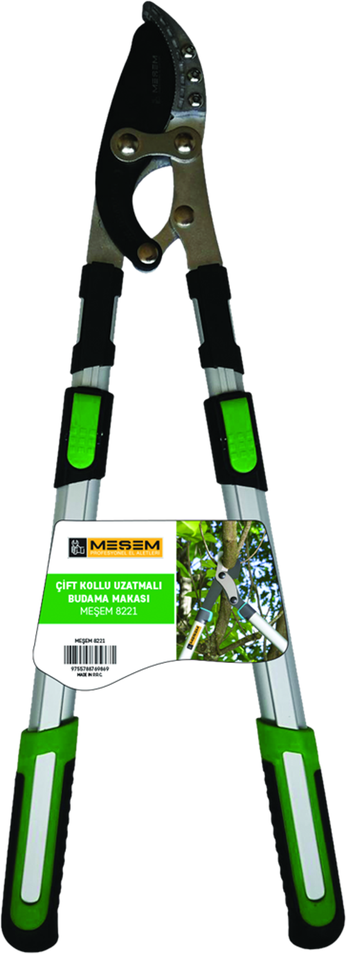 MEŞEM ÇİFT KOLLU UZATMALI BUDAMA MAKASI 8221