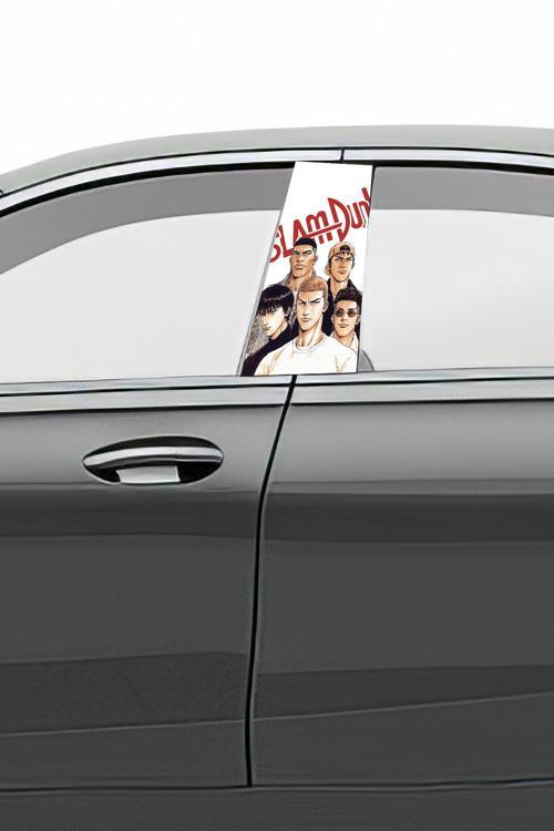 Araç Kapı Direk Kaplama Folyosu Desenli (Sağ Sol Takım) (2 Adet) - 22x50 Cm