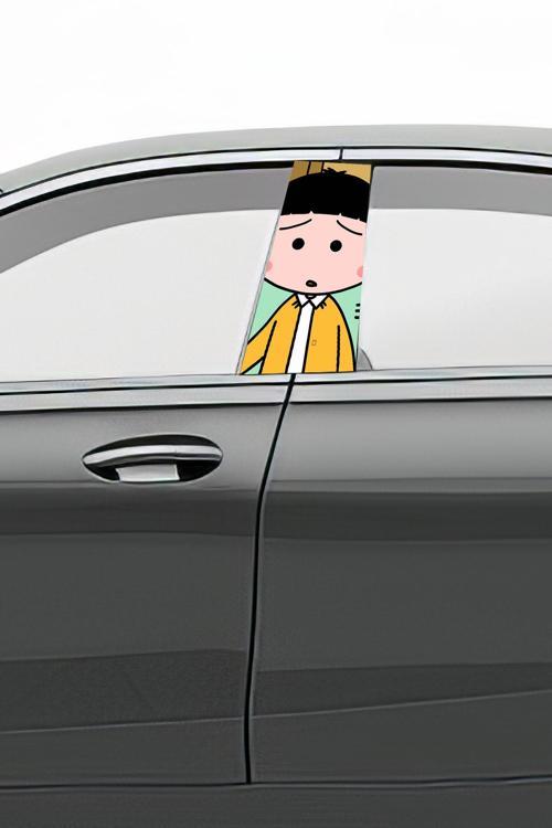 Araç Kapı Direk Kaplama Folyosu Desenli (Sağ Sol Takım) (2 Adet) - 22x50 Cm