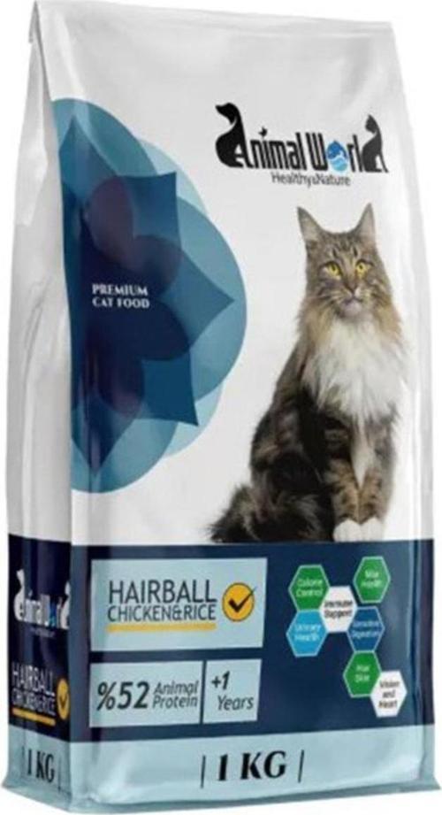 Tavuklu Ve Pirinçli Yetişkin Kedi Maması 1Kg