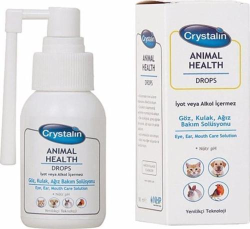 11.2024 Miadlidir.Crystalin Animal Health Drops 50 Ml ( Göz, Kulak Ve Ağız Bakım Solüsyonu )