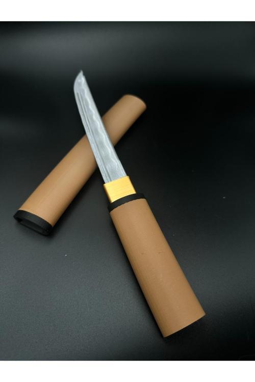 Plastik Ahşap Rengi Midi Katana 33 Cm