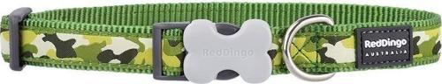 Reddingo Kamuflaj Yeşil Köpek Boyun Tasması S 15mm / 24-36 cm