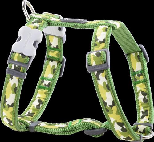 Reddingo Kamuflaj Yeşil Köpek Göğüs Tasması S /15mm